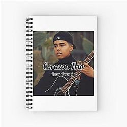 Corazon Ivan Cornejo Spiral Notebook