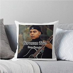 Corazon Ivan Cornejo Throw Pillow