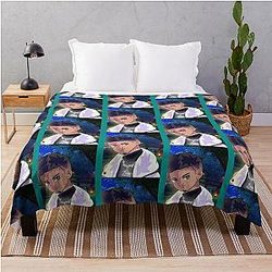Ivan Cornejo Stickers and Phone Cases Throw Blanket