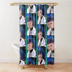 Ivan Cornejo Stickers and phone cases Shower Curtain