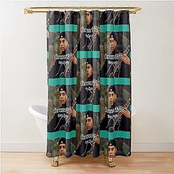 Corazon Frida Ivan Cornejo Shower Curtain