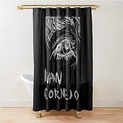 Chalk Scribbles - Ivan Cornejo Shower Curtain