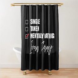 Mentally Dating Ivan Cornejo Shower Curtain