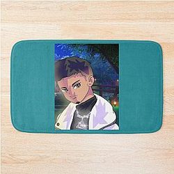 Ivan Cornejo Stickers and phone cases Bath Mat