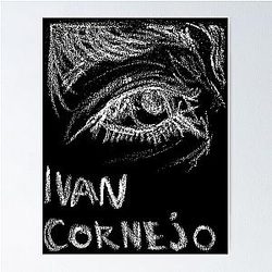 Chalk Scribbles Ivan Cornejo Poster