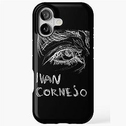 Chalk Scribbles - Ivan Corneo iPhone Tough Case