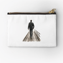 I Will Find You conveys deep heartfelt resolve I Will Find You Zipper Pouches