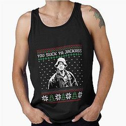 You Suck Ugly Christmas Tank Top