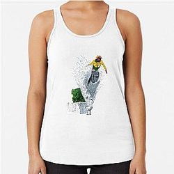 Dave England Jackass Forever Racerback Tank
