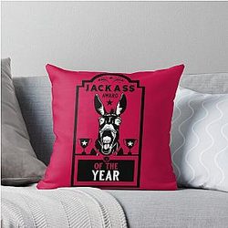 Jackass Throw Pillow