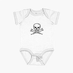 Dope Vintage Jackass Logo Baby One-Piece Short Sleeve