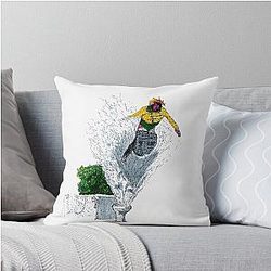 Dave England Jackass Throw Pillow