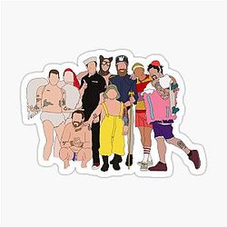 Jackass Crew Sticker