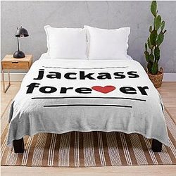 Jackass Forever 2 Throw Blanket