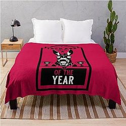 Jackass Award Throw Blanket