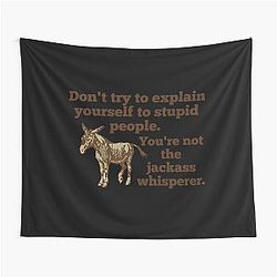 Jackass Whisper Tapestry