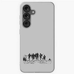 Running From Bulls 2 Intro Black Silhouette Samsung Galaxy Case