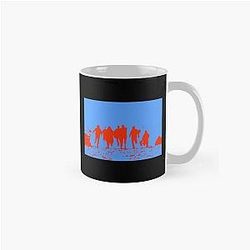 Running From Bulls Jackass 2 Classic Mug