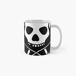 Jackass Skull and Crutches Pullover Classic Mug