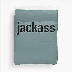 Jackass Duvet Cover