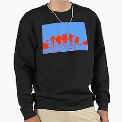 Running From Bulls Jackass 2 Pullover Sweatshirt