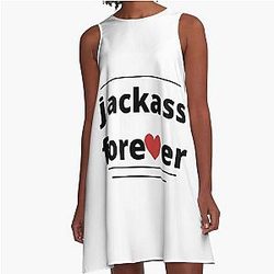 Jackass Forever 2 A-Line Dress