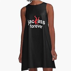 Jackass Trending Top Selling Forever A-Line Dress