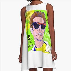 Johnny Knoxville A-Line Dress