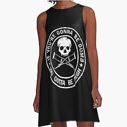 Jackass A Line Dress