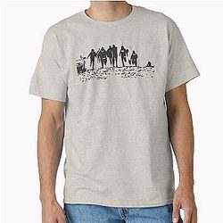 Running From Bulls Jackass 2 Intro Black Classic T-Shirt