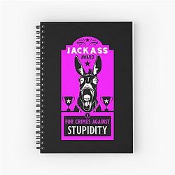 Jackass Award Notebook