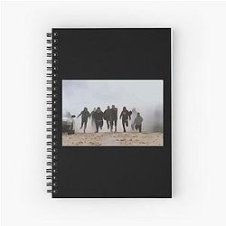 Running from Bulls Jackass 2 Spiral Notebook