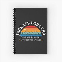 Jackass Forever Spiral Notebook