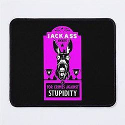 Jackass Award Mouse Pad