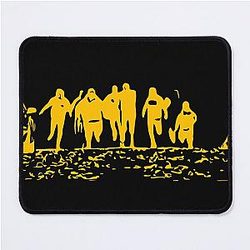 Running From Bulls Jackass 2 Mouse Pad