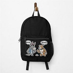 Bitch vs Jackass Farm Yard Fighters Backpack