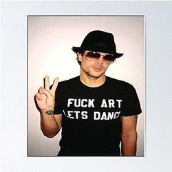 Johnny Knoxville Vintage Jackass Lets Dance Poster