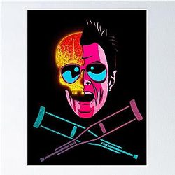 Dickhouse Jackass Art Poster