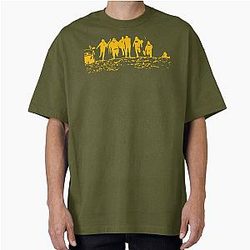 Running from Bulls, Jackass 2, Intro Yellow Oversized T-Shirt