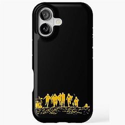 Running From Bulls Jackass 2 iPhone Tough Case