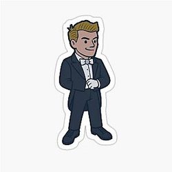 The Unsinkable Doodle - Jack Dawson Sticker