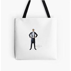 Jack Dawson Titanic Original Costume Design Sticker All Over Print Tote Bag