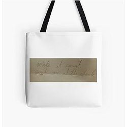 Make It Count Titanic Jack Dawson All Over Print Tote Bag