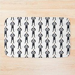 Jack Dawson Original Costume Design Titanic Sticker Bath Mat