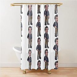 The Unsinkable Doodle Jack Dawson Shower Curtain