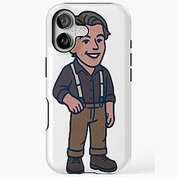 The Unsinkable Doodles - Jack Dawson iPhone Case