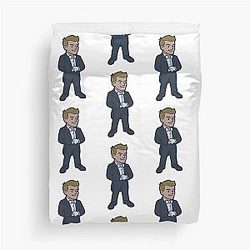 The Unsinkable Doodle Duvet Cover
