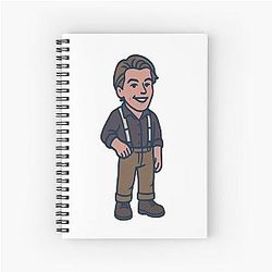 The Unsinkable Jack Dawson Spiral Notebook