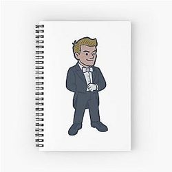 The Unsinkable Doodle Spiral Notebook