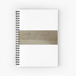 Make It Count - Titanic (1997) Jack Dawson Notebook